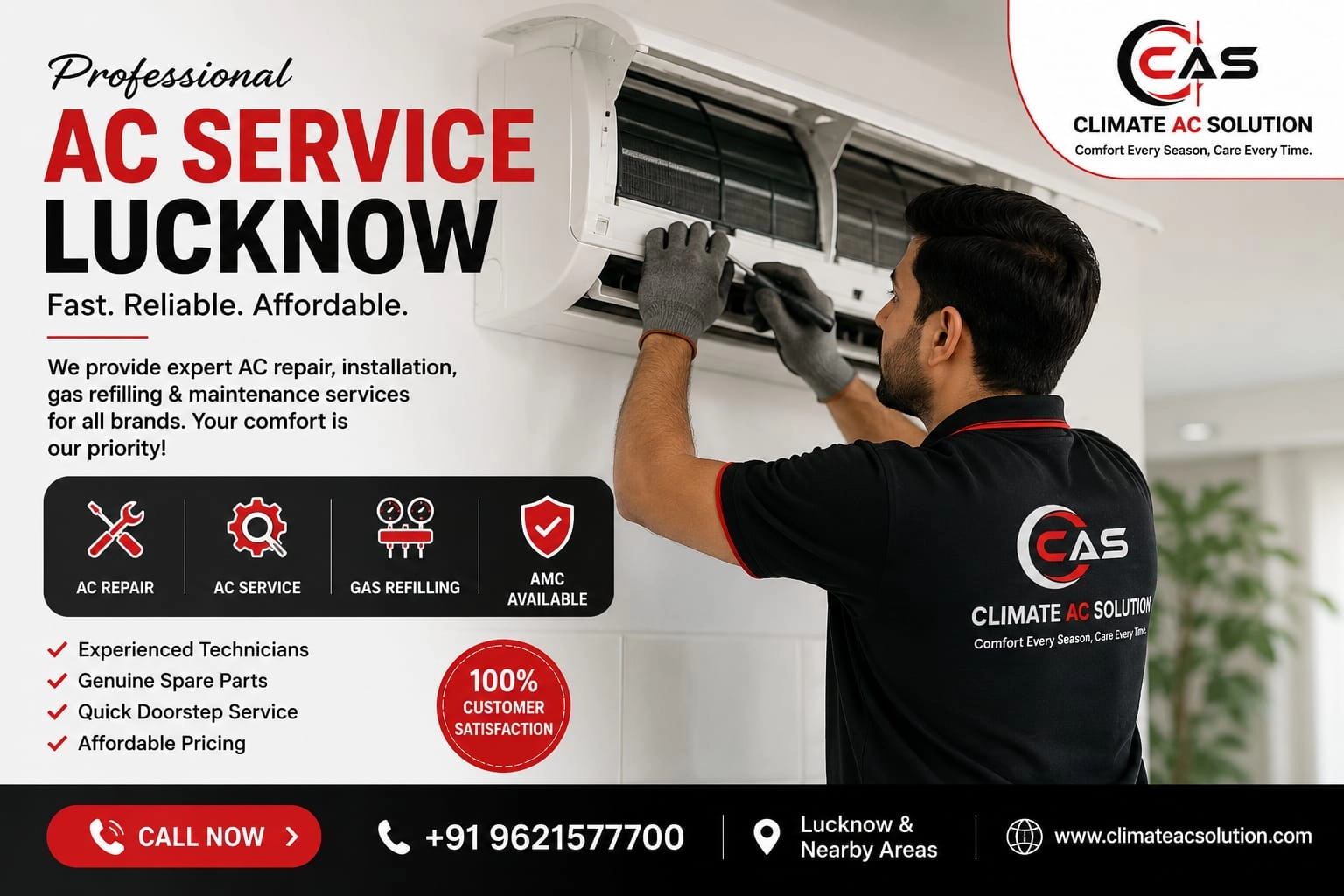 Climate AC Solution – Fast & Reliable AC Services in Lucknow